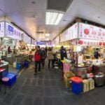 士林夜市美食區全景 Shilin Night Market Food Court Panorama / 台灣台北 Taipei, Taiwan / SML.20140210.6D.30686-SML.20140210.6D.30693-Pano.i8