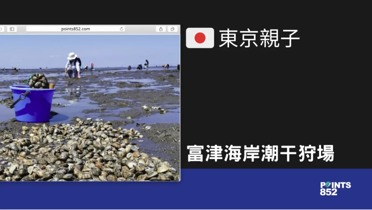 【千葉親子】富津海岸潮干狩 – 親子海邊挖貝體驗