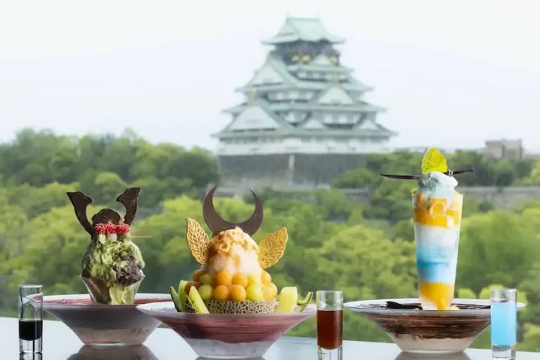 日本 大阪城附近的拉雲酒吧推出夏季限定戰國三大武將冰品,從7月1日起至9月30日供應 日本 大阪城附近的拉雲酒吧推出夏季限定戰國三大武將冰品,從7月1日起至9月30日供應