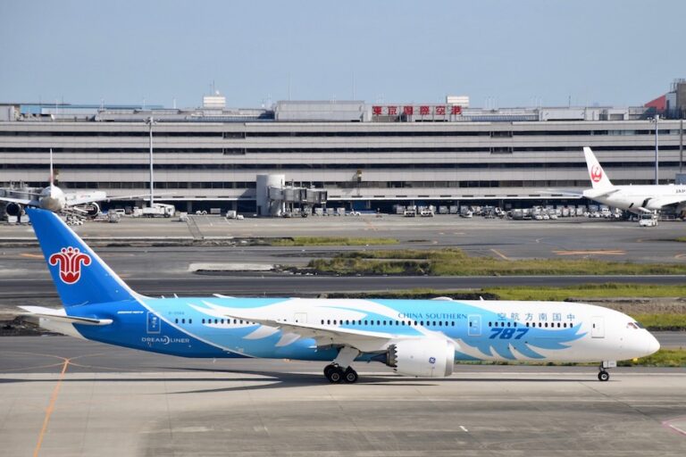 中國南方航空減便大阪至廣州、大連、上海及長沙航班，12月1日起生效
