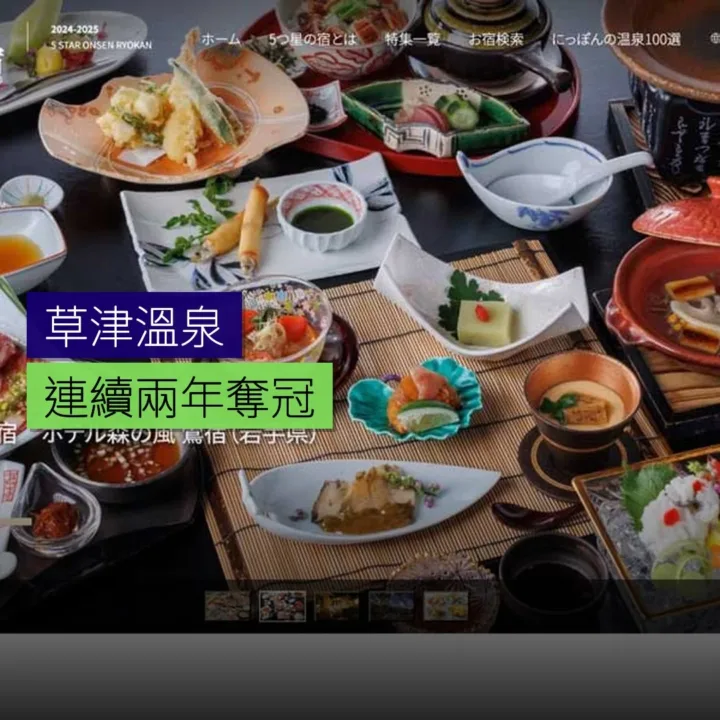 草津溫泉連續兩年奪冠 - 精選圖片