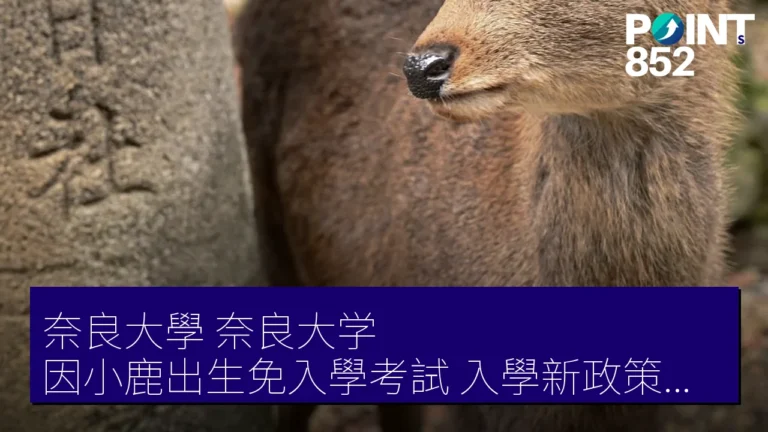 奈良大學（奈良大学）因小鹿出生免入學考試，入學新政策詳情曝光