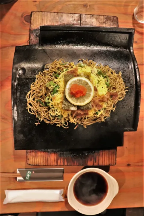 瓦片茶蕎麥麵 瓦そば