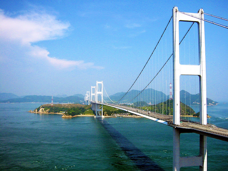 連結愛媛今治與本州的瀨戶內海跨海大橋