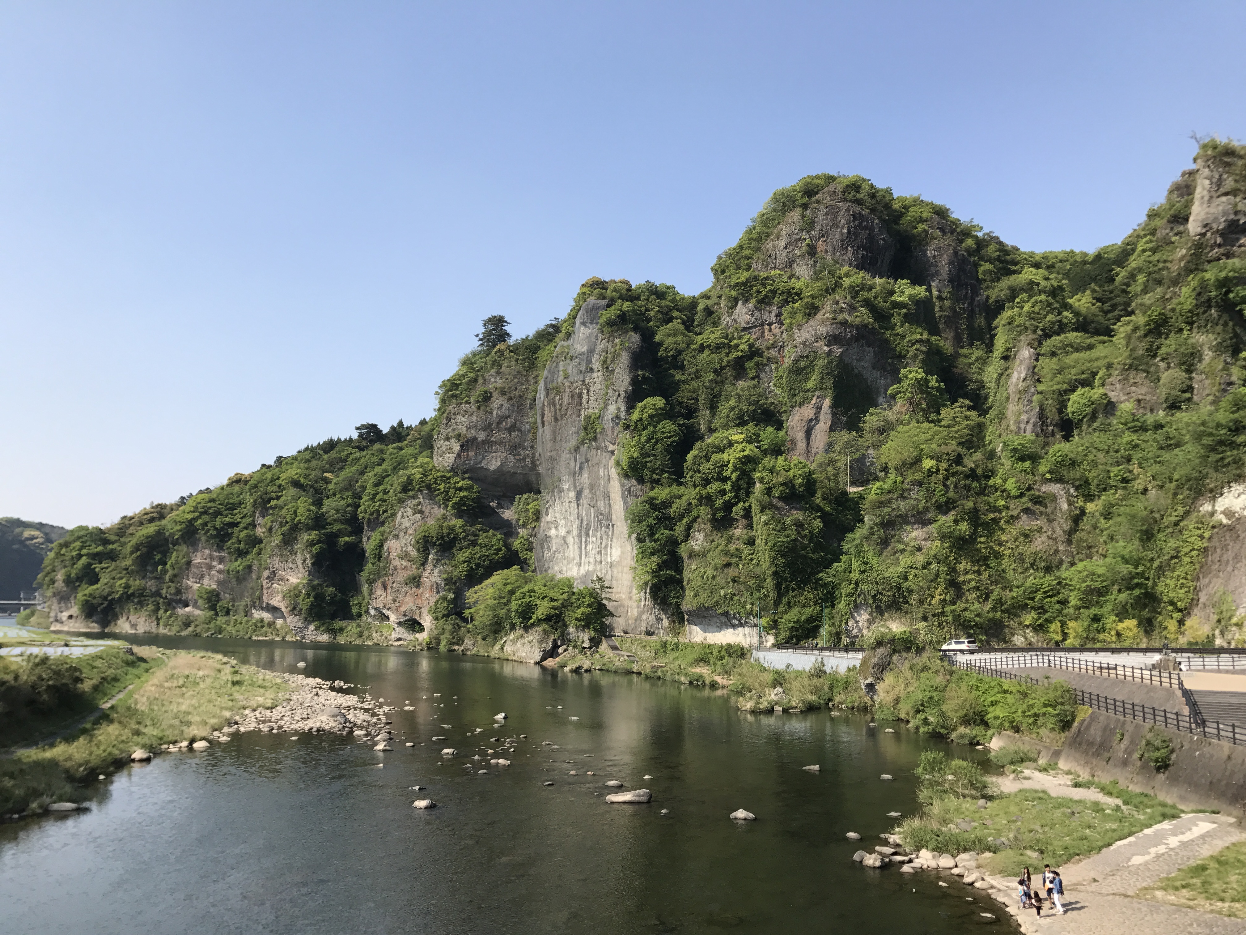 耶馬溪山國川與競秀峰