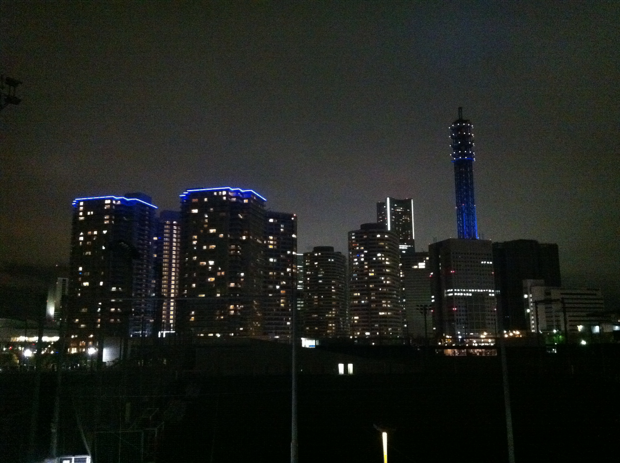 橫濱港未來夜景