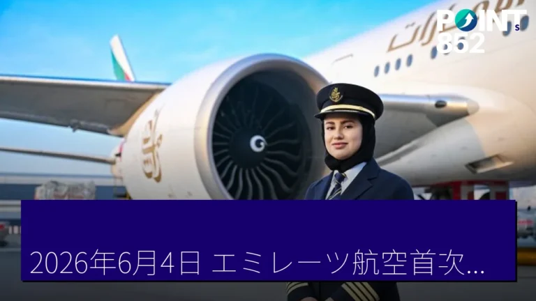 2026年6月4日，エミレーツ航空首次誕生UAE女性機長兩名