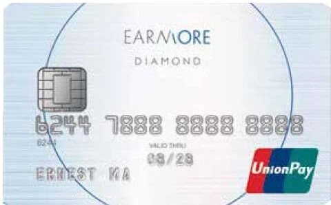 安信 EarnMORE 銀聯卡 卡面