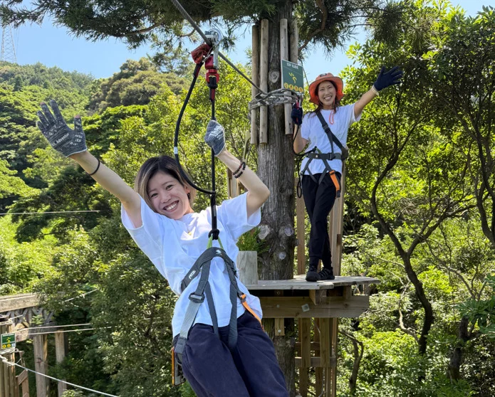 油山福岡站點的森林體驗