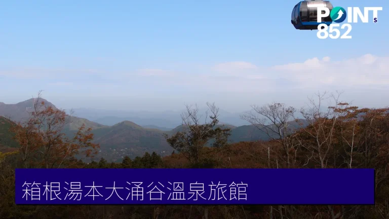 箱根湯本・大涌谷溫泉旅館推介:5 間溫泉宿 箱根湯本・大涌谷溫泉旅館推介:5 間溫泉宿