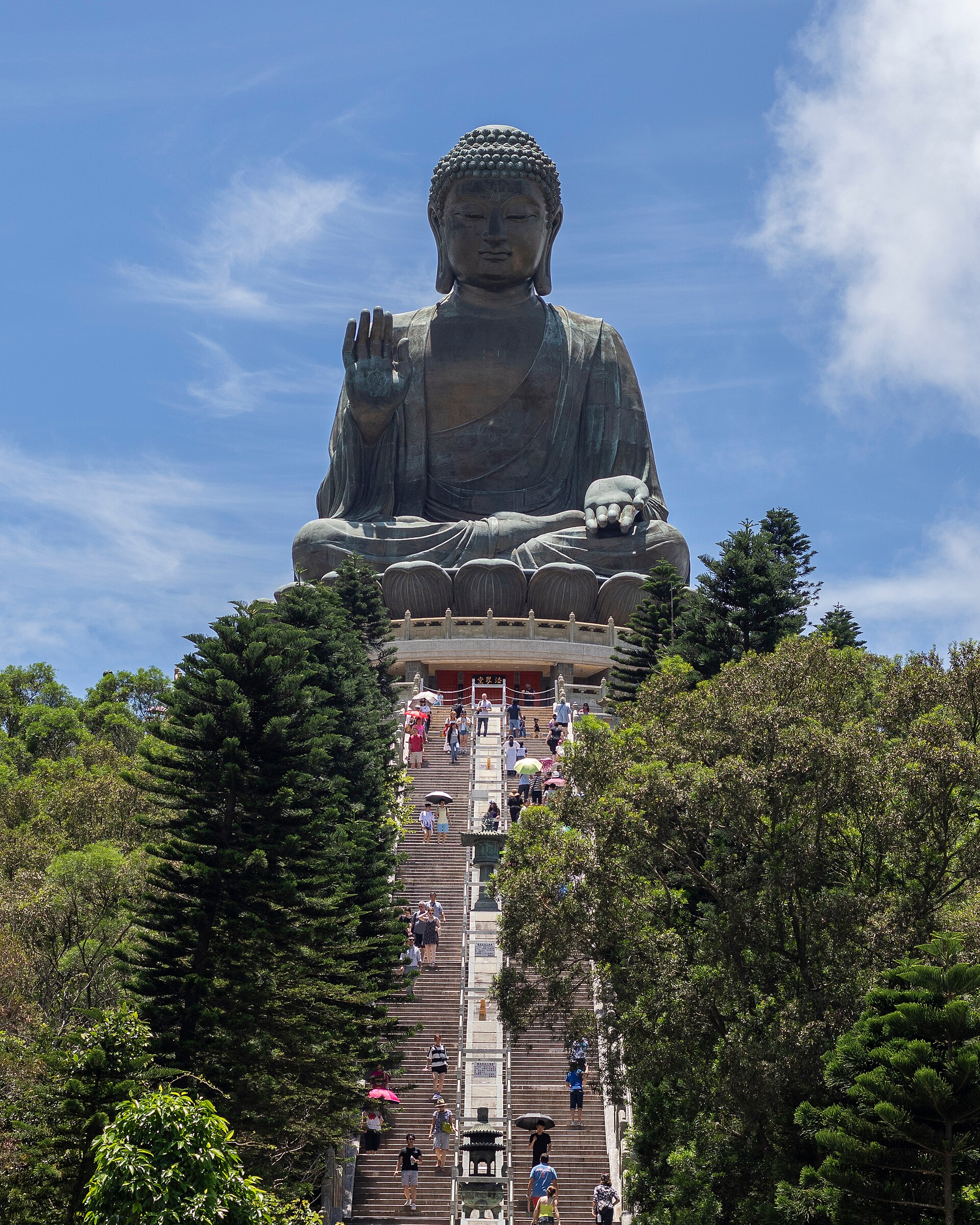 大嶼山昂坪天壇大佛正面