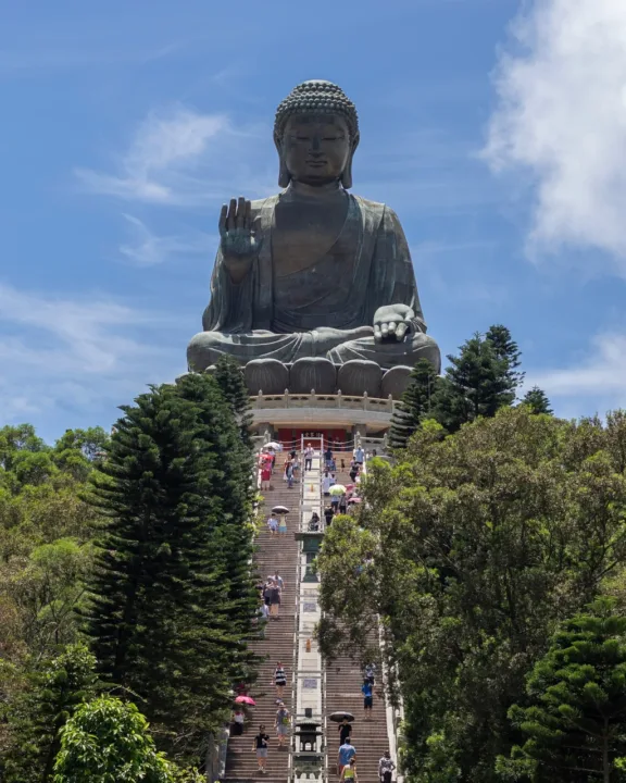 大嶼山昂坪天壇大佛正面