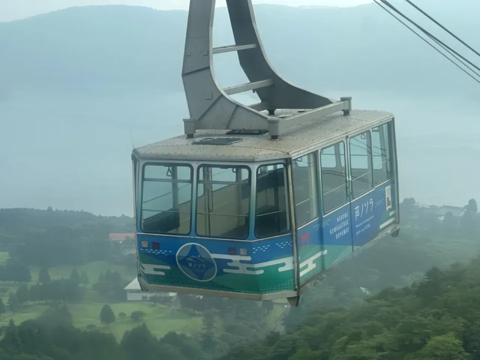 箱根駒之岳纜車「芦ノ空」吊廂