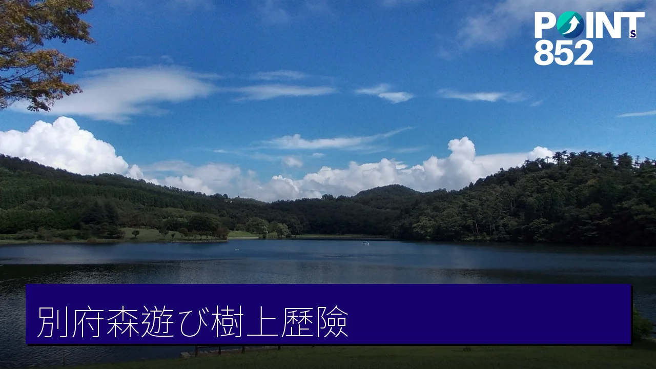 【大分別府】Forest Adventure 別府：志高湖畔樹上歷險、滑索攀爬