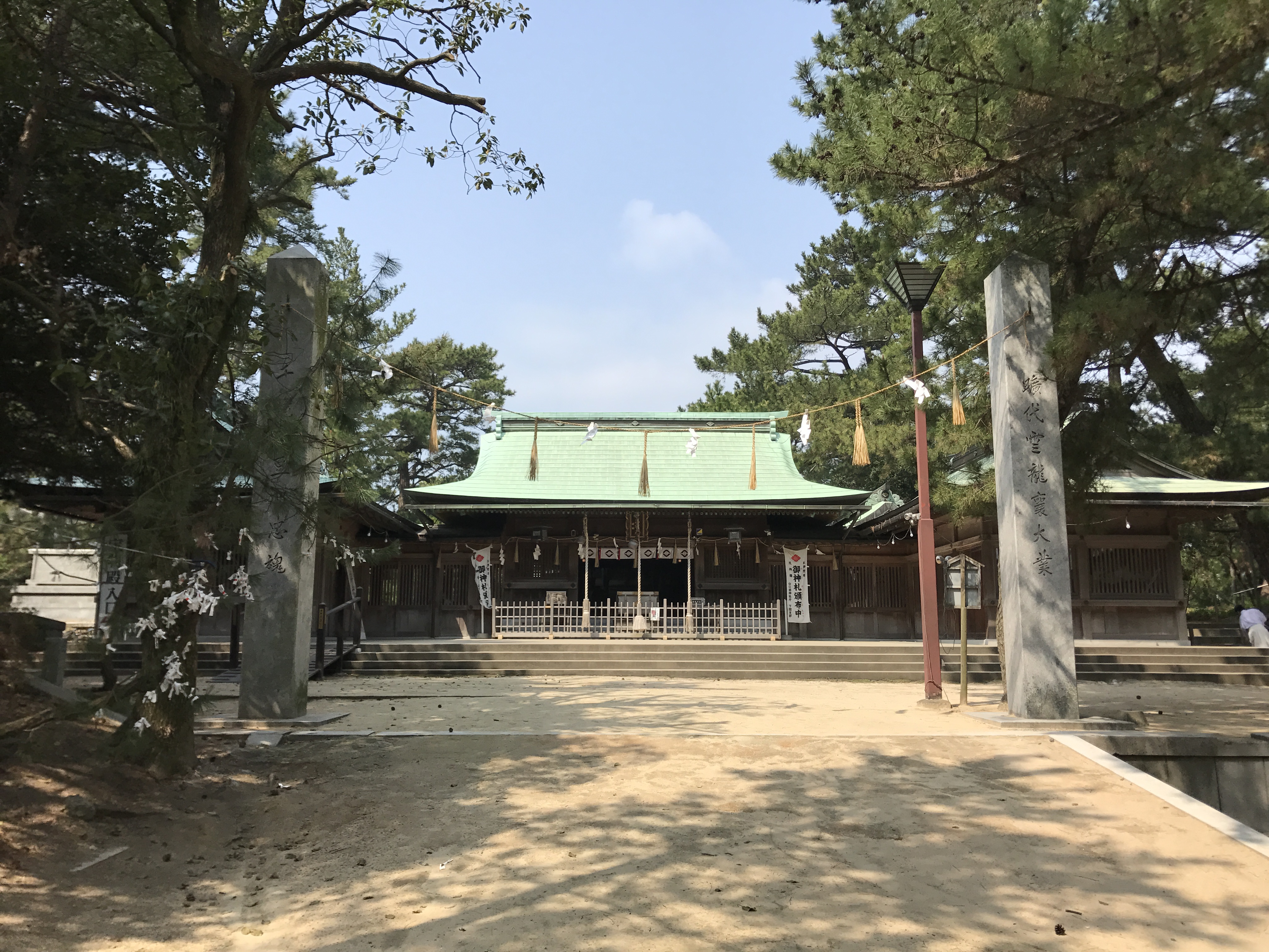 下關中山神社拜殿