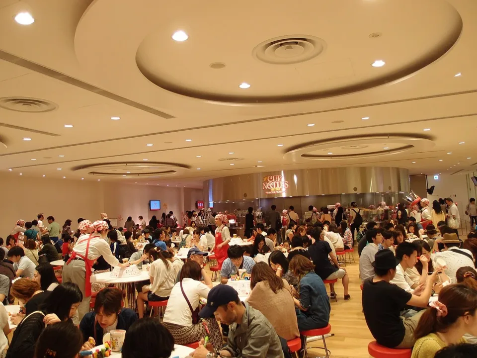杯麵博物館館內互動體驗空間