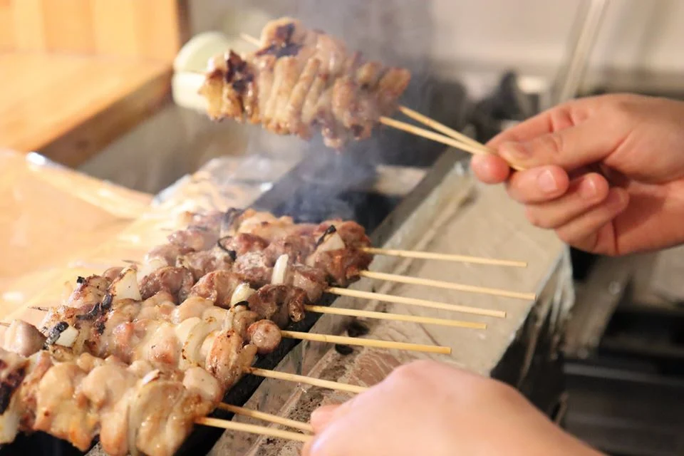 ちくぜん的鹽味烤雞串