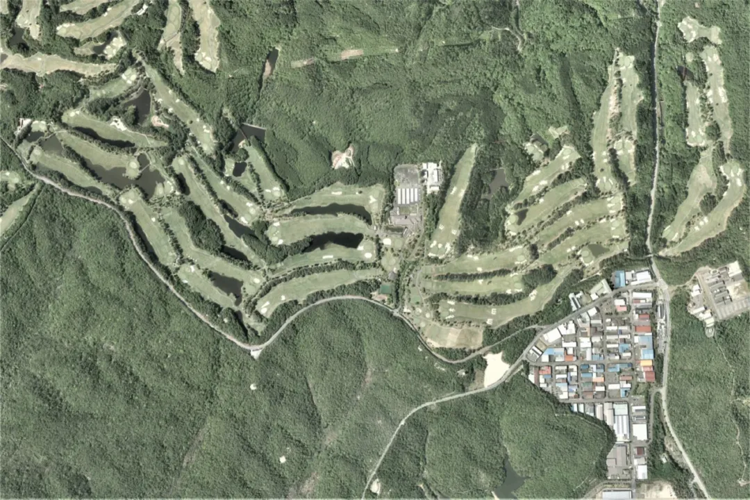 高爾夫球場空拍（示意圖）