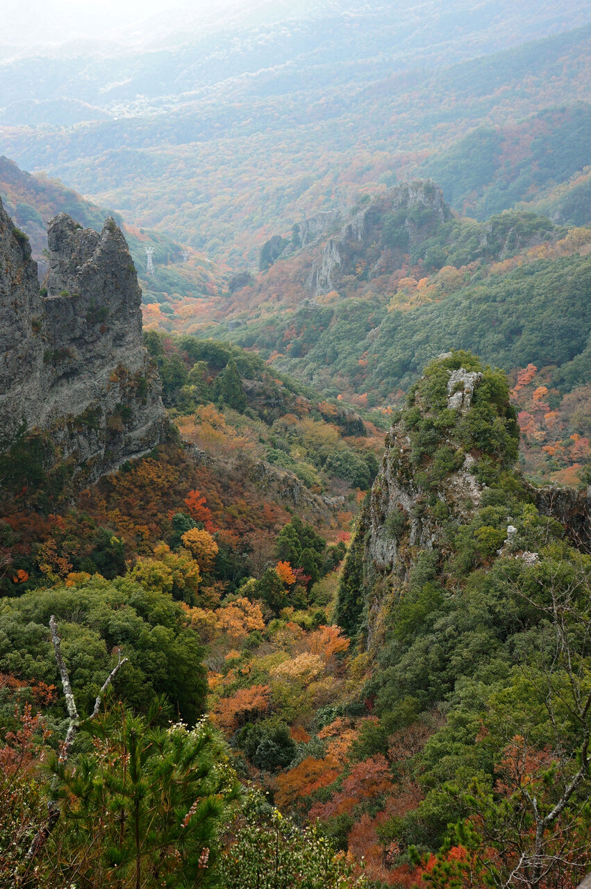 小豆島寒霞溪溪谷