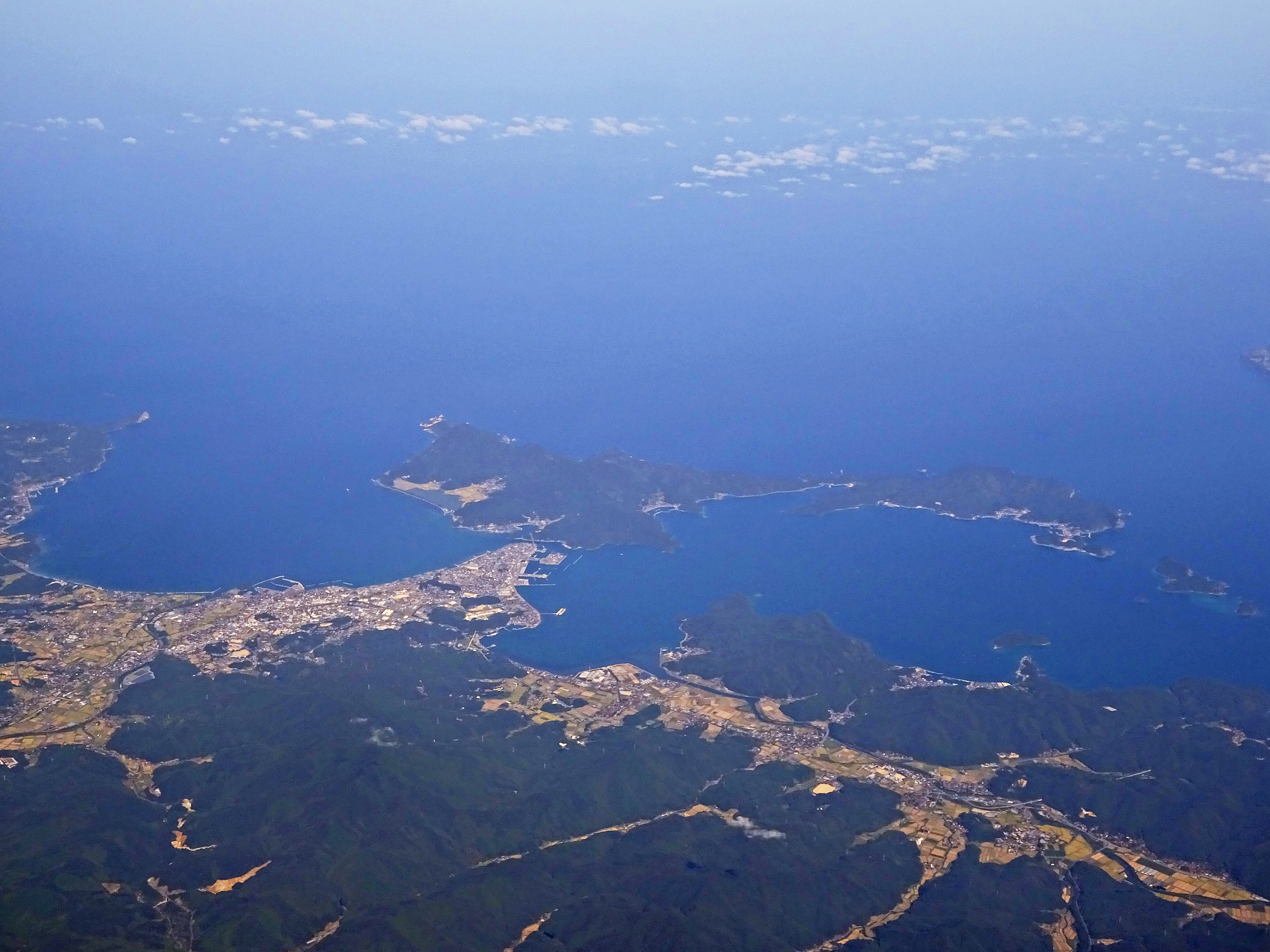長門市仙崎外海的青海島