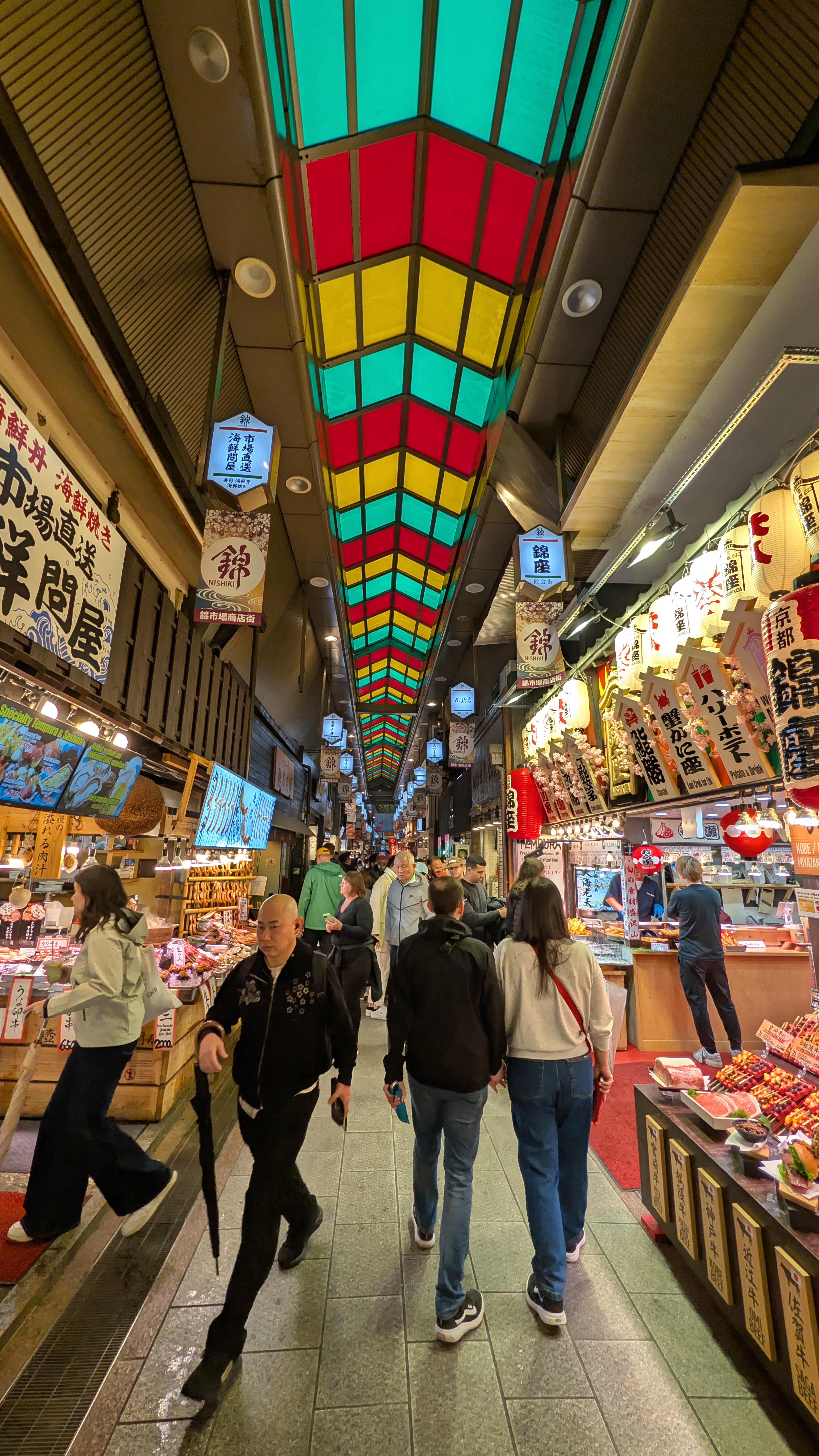京都錦市場拱頂商店街