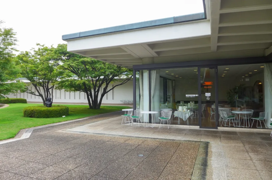 廣島美術館附設咖啡廳 Café Jardin 外觀