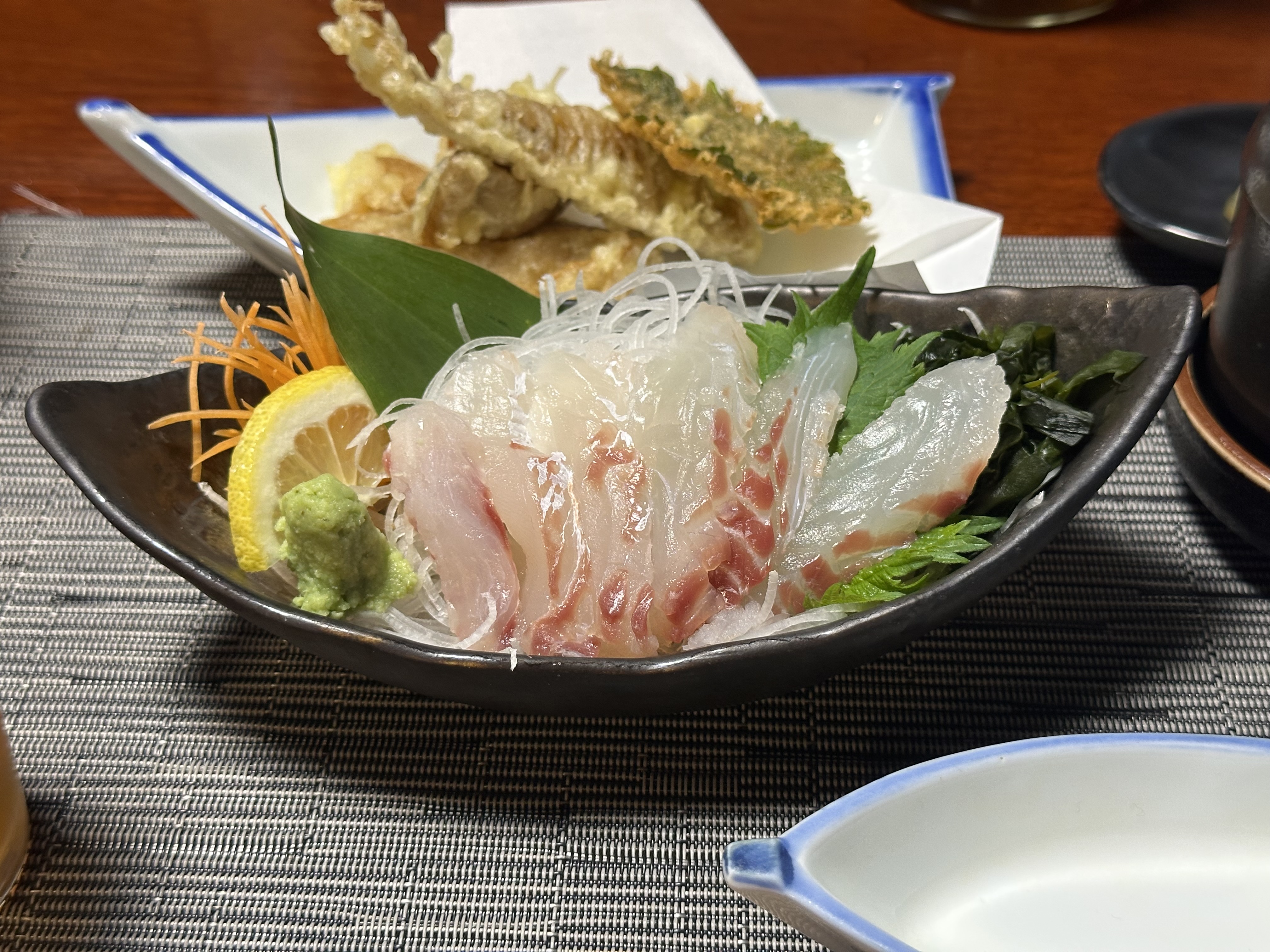 鳴門鯛生魚片