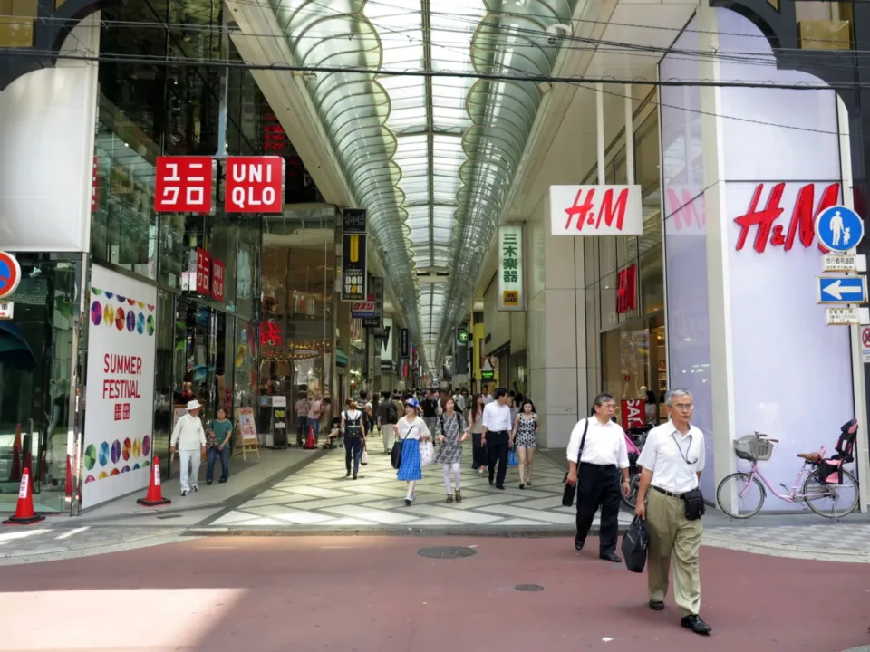 心齋橋購物街日景