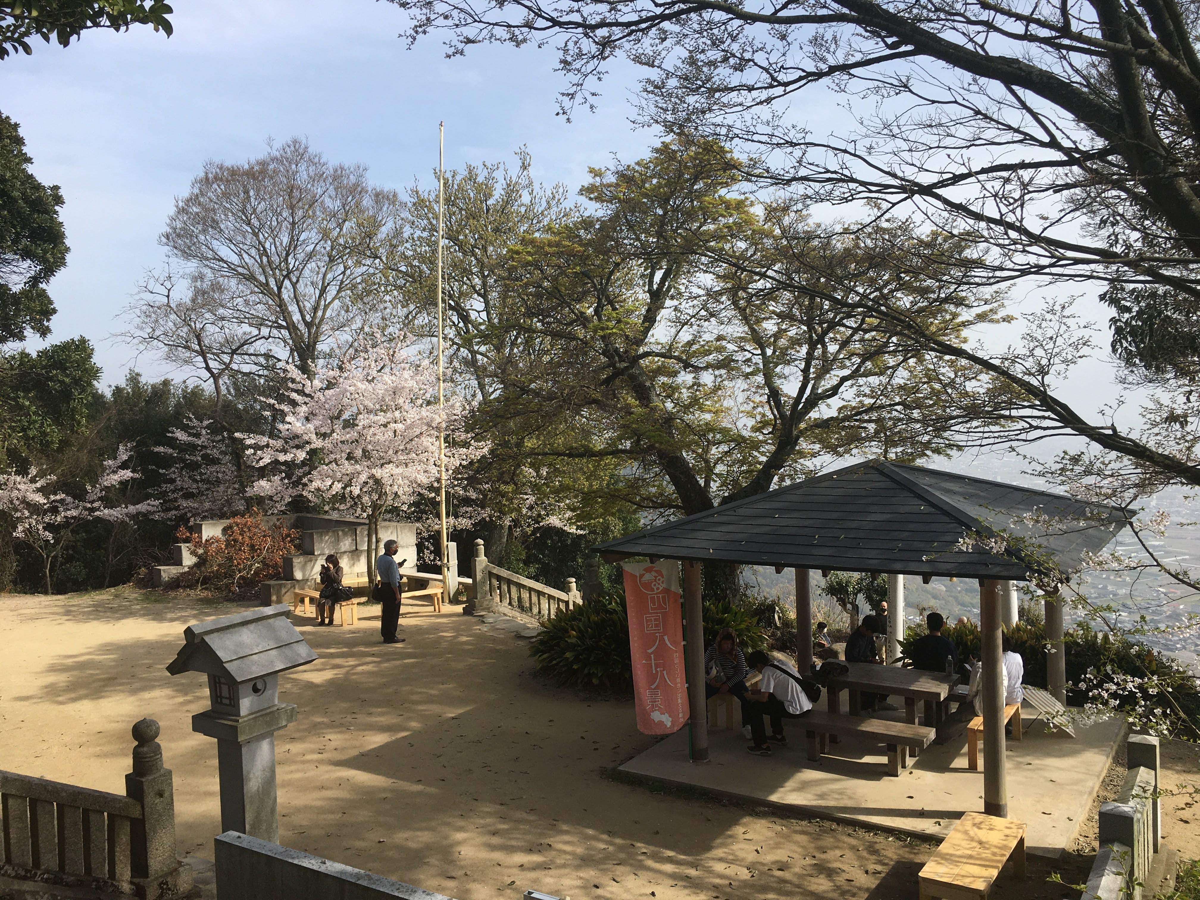 觀音寺市高屋神社天空鳥居