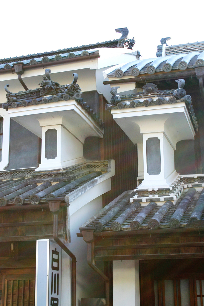卯建街道脇町
