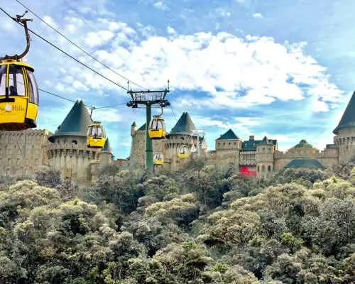 纜車山景
