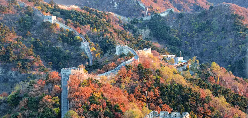 長城秋景