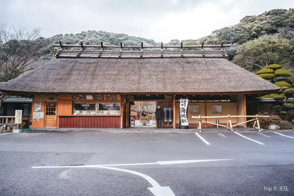 溫泉蒸汽瀰漫奇景