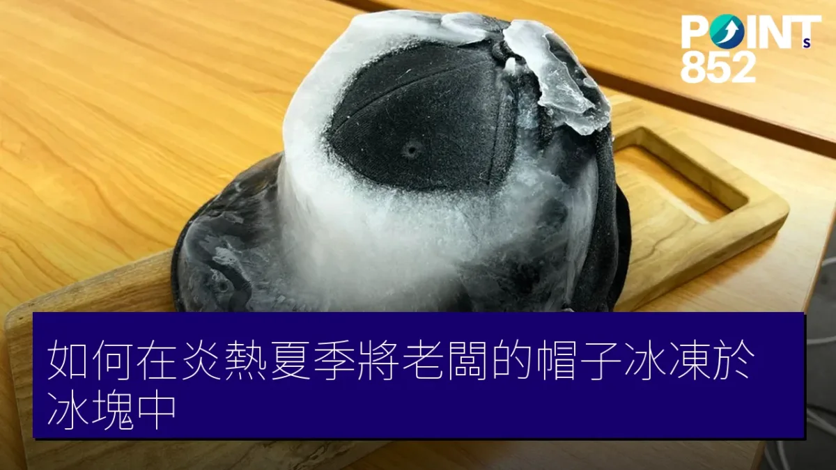 如何在炎熱夏季將老闆的帽子冰凍於冰塊中 如何在炎熱夏季將老闆的帽子冰凍於冰塊中