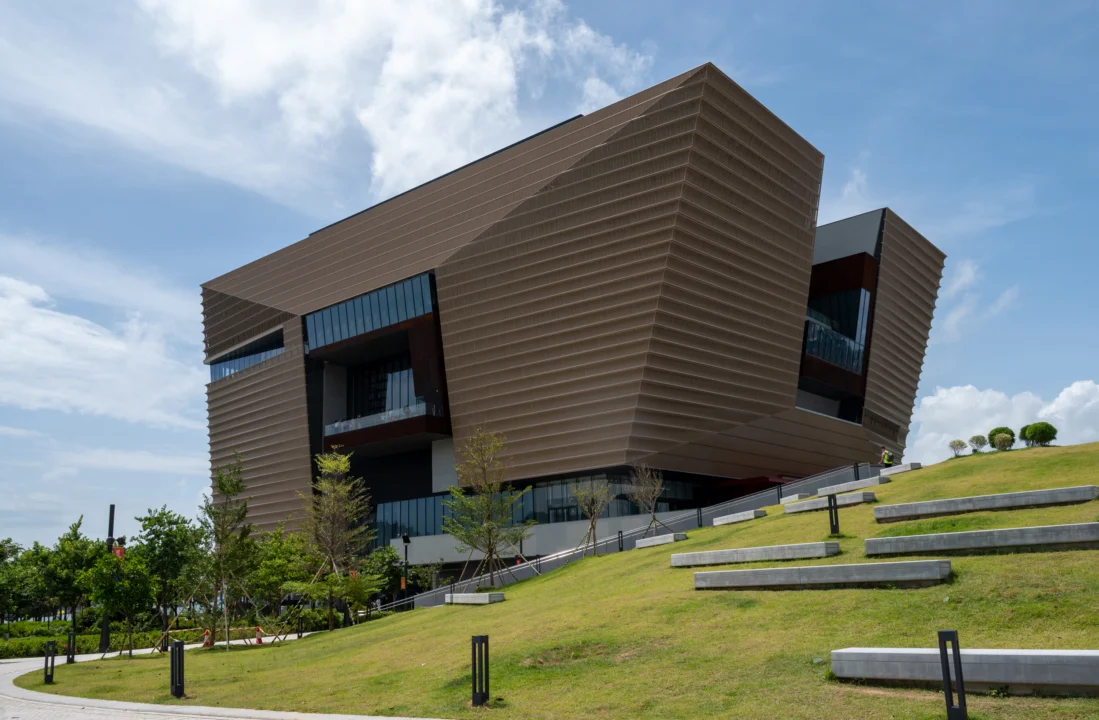 香港故宮文化博物館建築外觀
