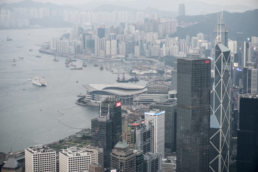 太平山頂維港景色