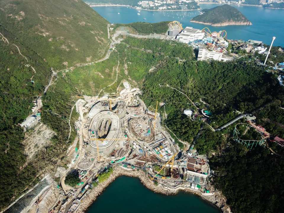 大樹灣水上樂園園區鳥瞰