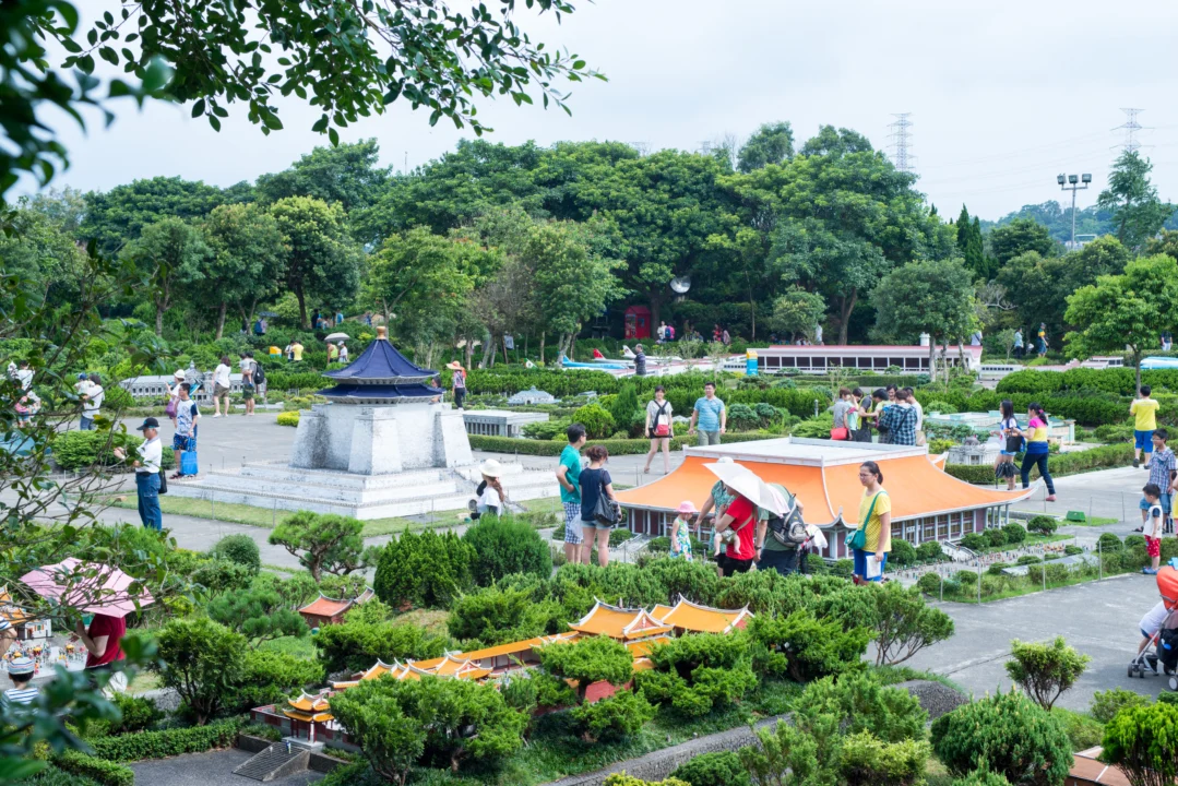 園內世界建築縮小模型