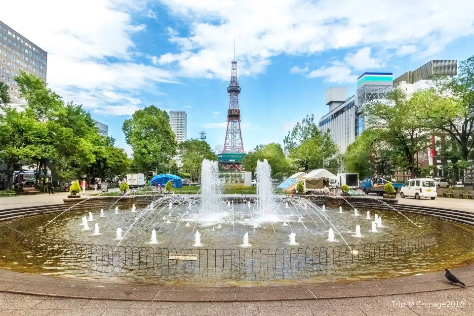展望台俯瞰大通公園